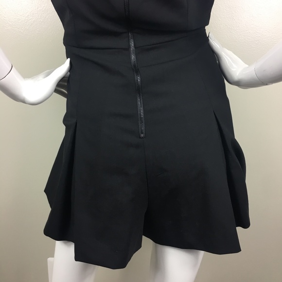 Alice & Olivia Black sleeveless romper 2- CG211 - Picture 7 of 7